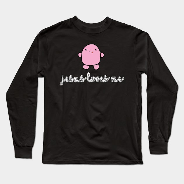 Jesus Loves Me - To toi Cutie Long Sleeve T-Shirt by Obedience │Exalted Apparel